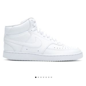 White Nike Womens high tops